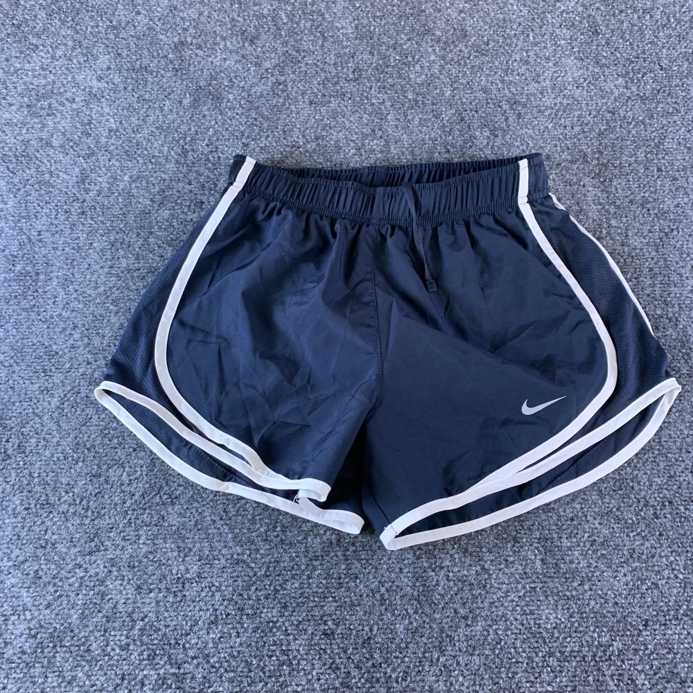 Nike Tempo Running Shorts Womens XS Black White NEW Dri-FIT Athletic 831558-475